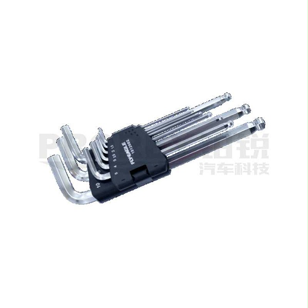 飞鹰 1912602 加长六角扳手组 9件 六角 1.5-10mm