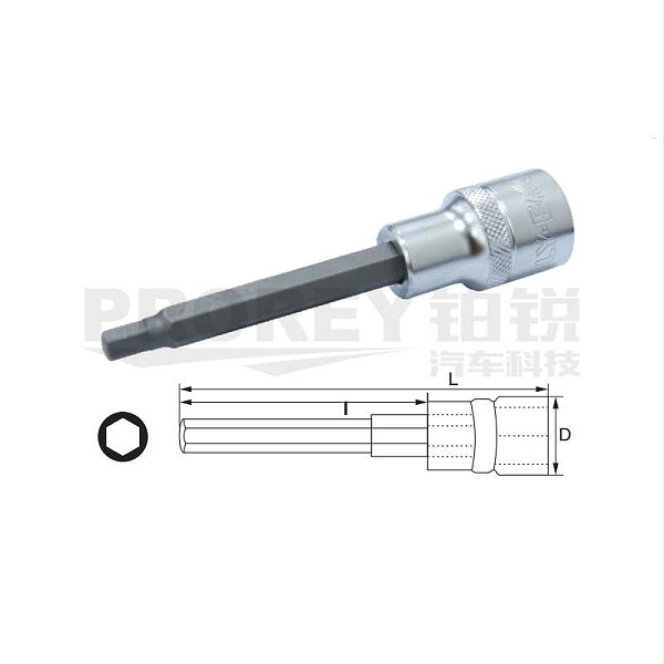 飞鹰 1314631 1/2英寸 旋具套筒 六角 H9 100L