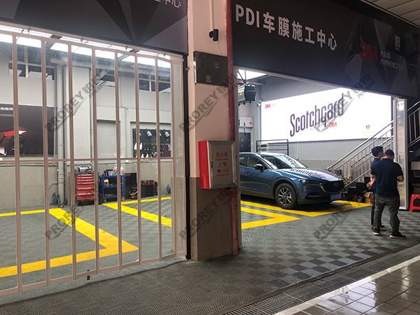 广东一汽马自达4S店-深圳通利华龙岗店-汽车美容工位