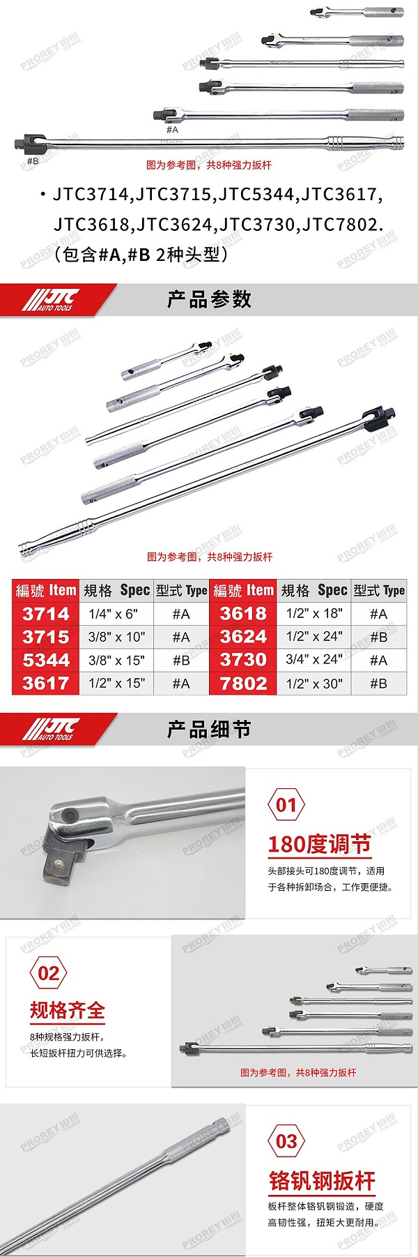 GW-130040704-JTC 3714 强力扳杆14英寸-2