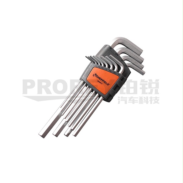 GW-130034079-钢盾 S050014 12件套英制加长内六角扳手组套