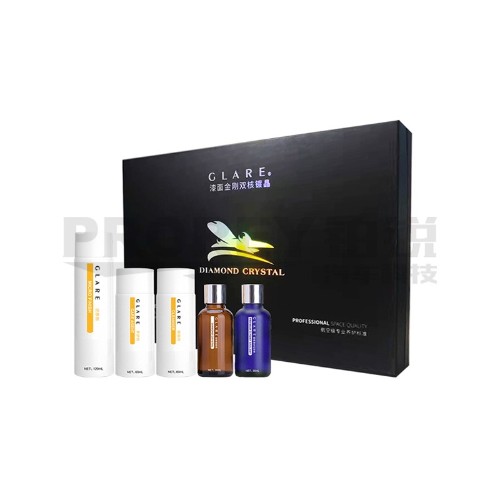 GLARE格耐 GL-013(5瓶/套) 双核滑水金刚镀晶套装
