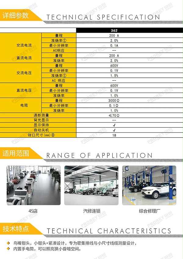 GW-200060005-FLUKE 福禄克 F362 钳式电流表-2