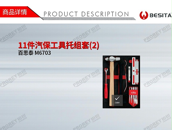 GW-130035485-百思泰 M6703 11件汽保工具托组套(2)-1