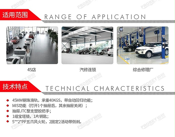 GW-130030194-JTC JTC5021 多功能七抽工具车-2