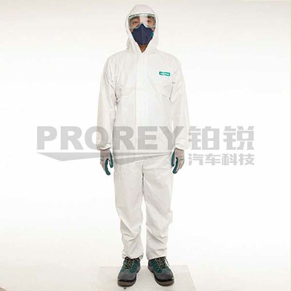 GW-130051690-世达 BF0107 透气膜防尘防静电防化服S-2