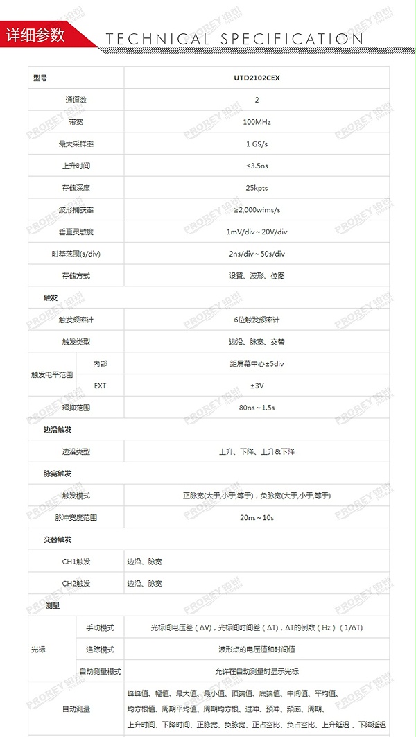GW-120020010-优利德 UTD2102CEX 示波器-2