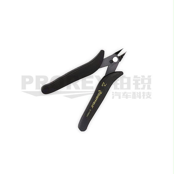 GW-130035300-钢盾 S170001 双重防静电手柄斜嘴钳5英寸