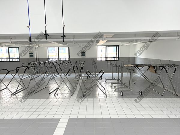 浙江蔚来4S店-慈溪蔚来-喷漆支架