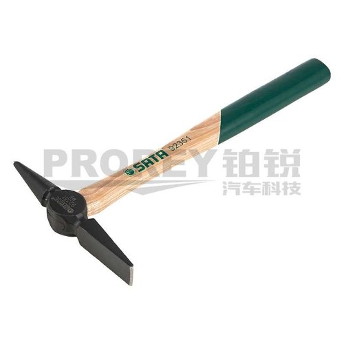 世达 92351 胡桃木柄焊工除渣锤0.5磅