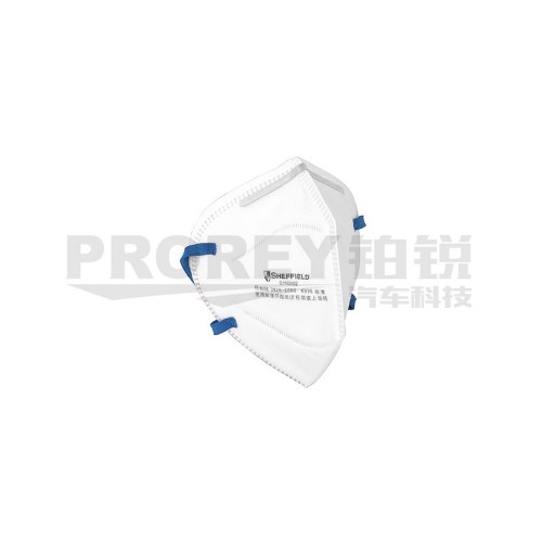 钢盾 S190002 KN95折叠式颗粒物防护口罩(头戴式)