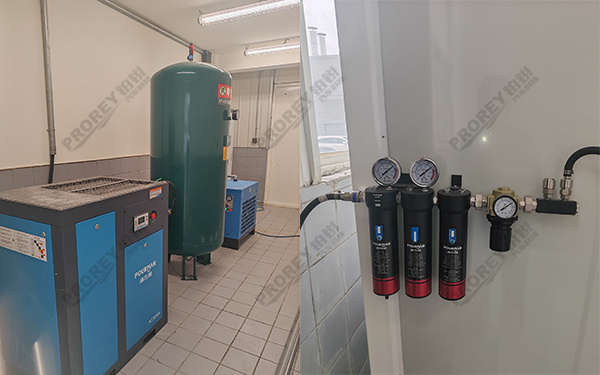 山东鸿蒙智行4S店-银座悦界行鸿蒙智行空压机房