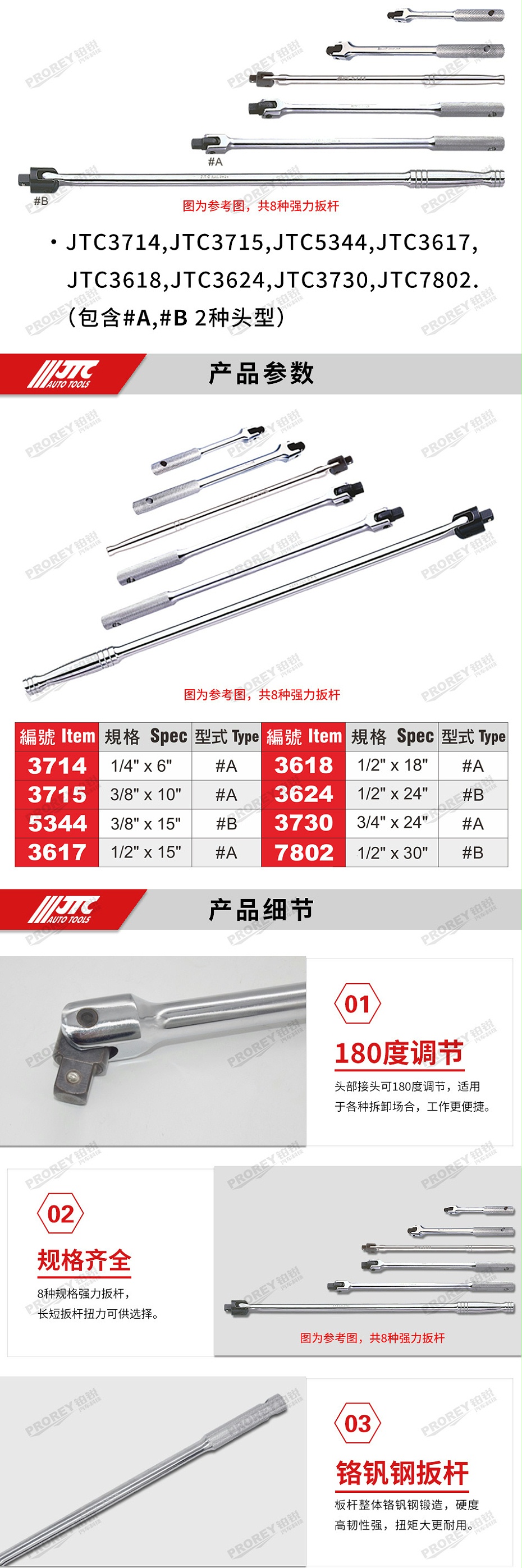 GW-130040704-JTC 3714 强力扳杆14英寸-2
