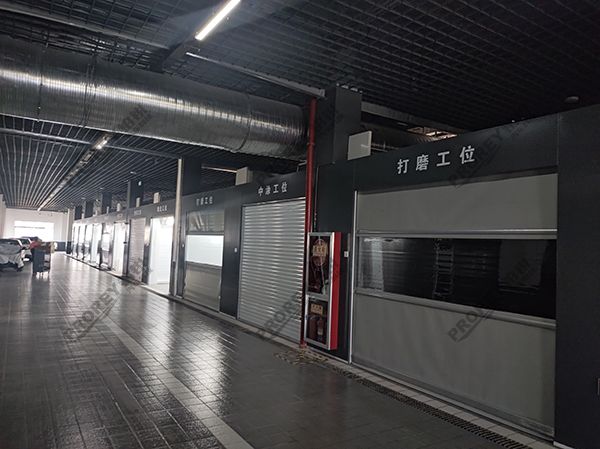 陕西吉利4S店-西安国利吉利钣喷流水线 (12)