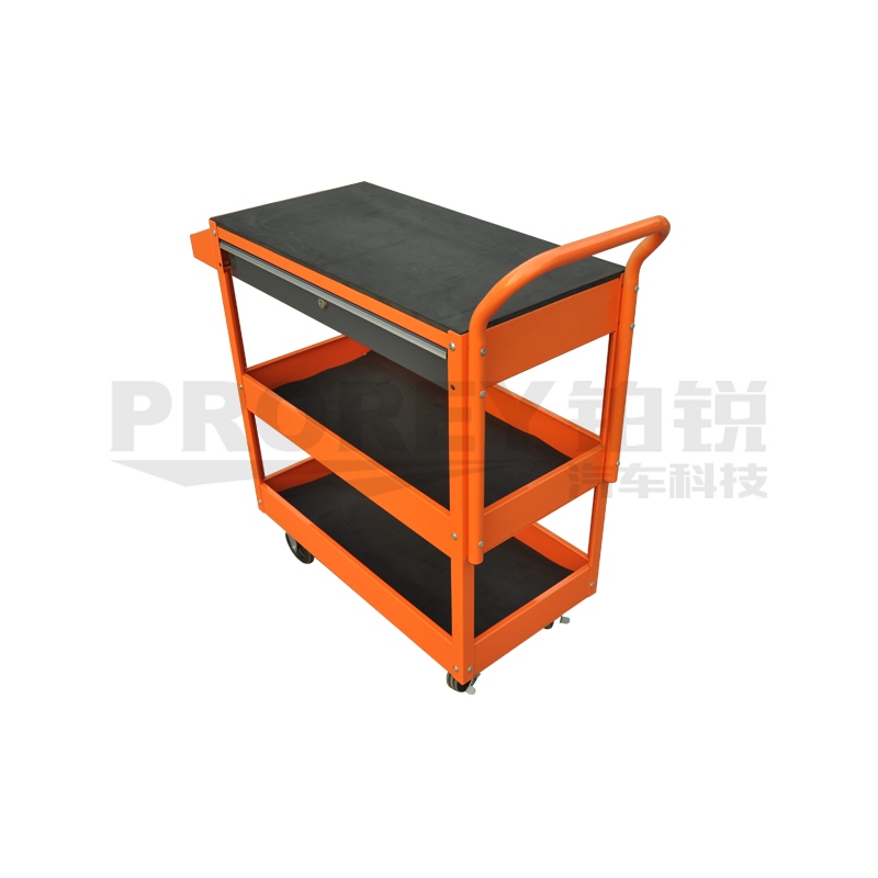 GW-130030592-钢盾 S025009 3层多用途工具推车737X383X850mm(带一抽） 主图