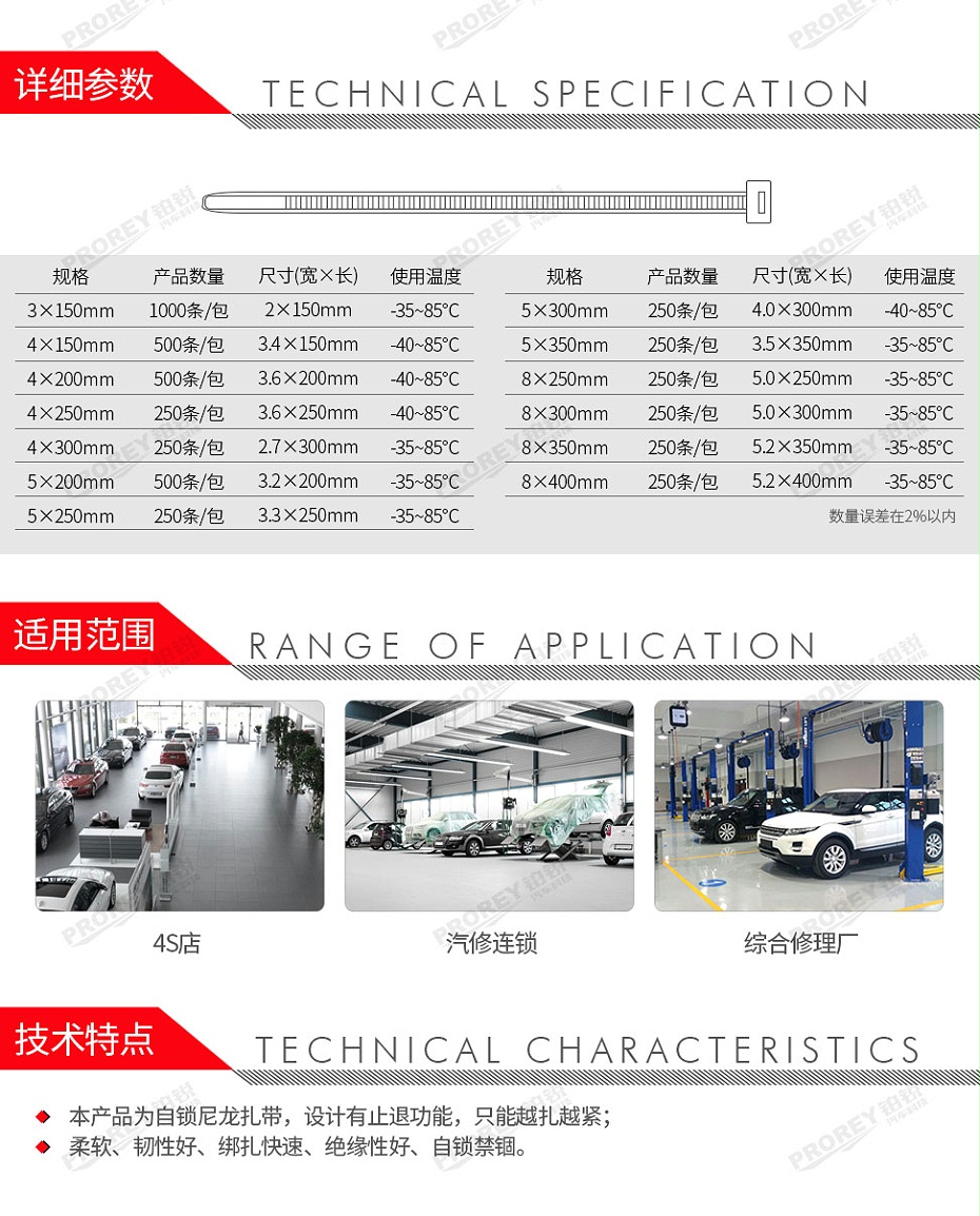 GW-130971757-LOCAL 3×150(1000根包) 尼龙扎带3×150(白)-2