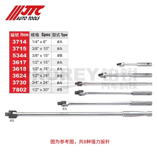 JTC7802 1/2英寸X30英寸 强力扳桿