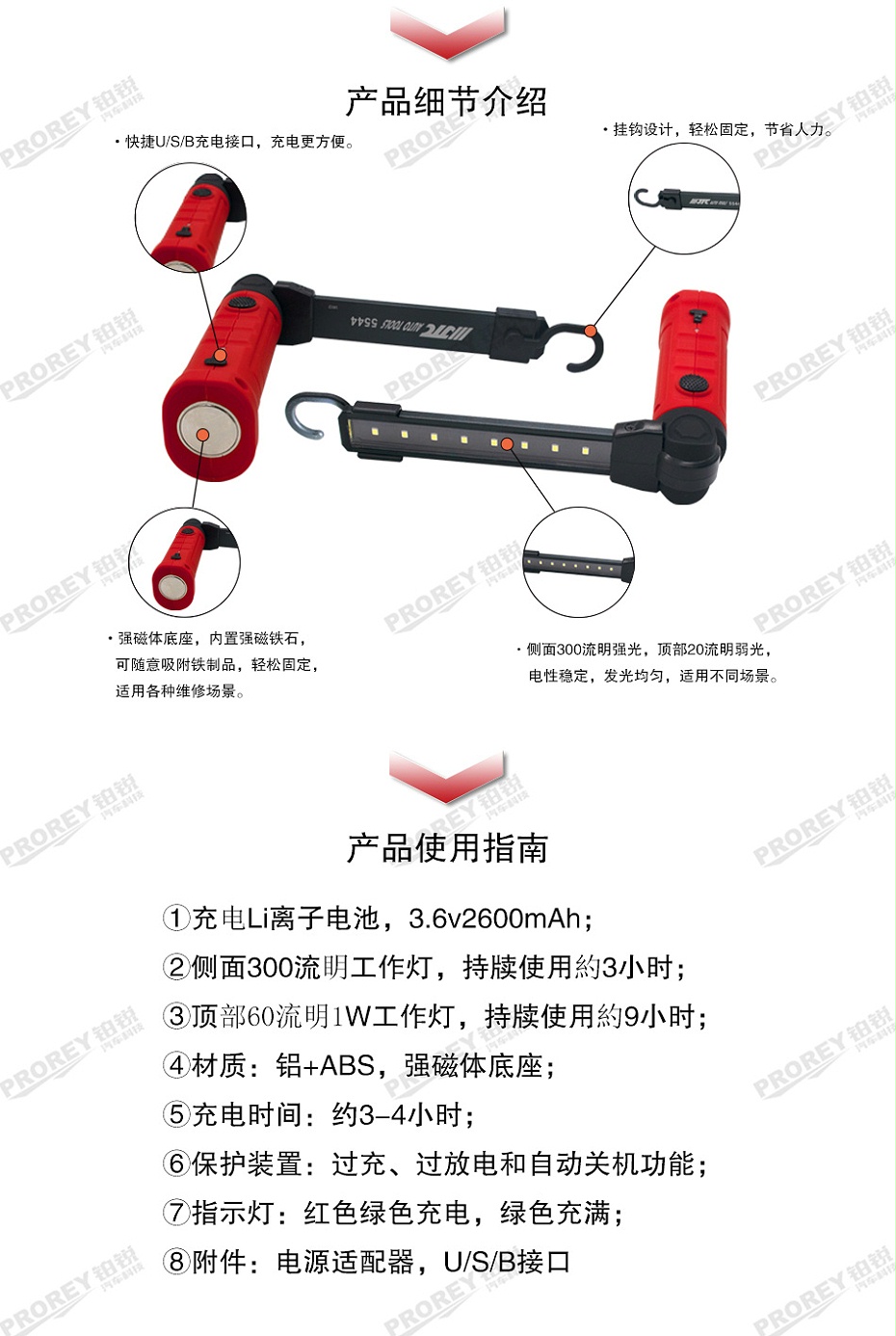 GW-130040806-JTC-5544-扁型充电工作灯 -3