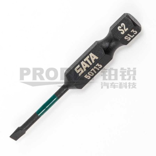 世达 59713 10件套6.3mm系列50mm长抗冲击一字旋具头 3mm