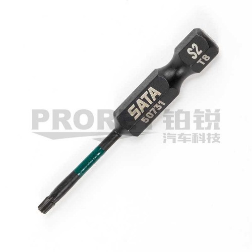 世达 59731 10件套6.3mm系列50mm长抗冲击花形旋具头 T8