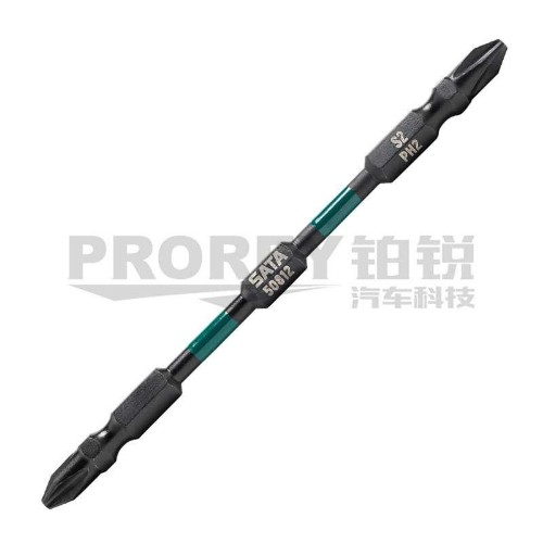 世达 59811 10件套6.3mm系列110mm长抗冲击双头旋具头 #1-#1