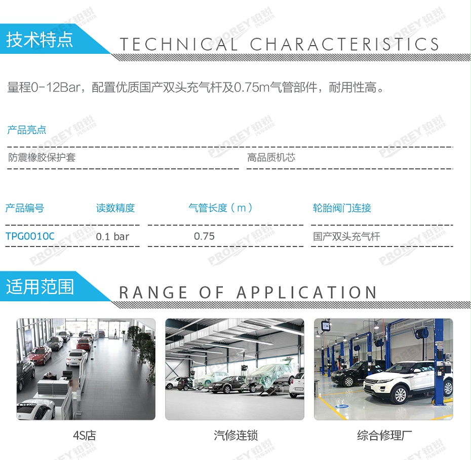 GW-110050033-PCL TPG0010C 60指针款胎压表(0-12Bar)-2