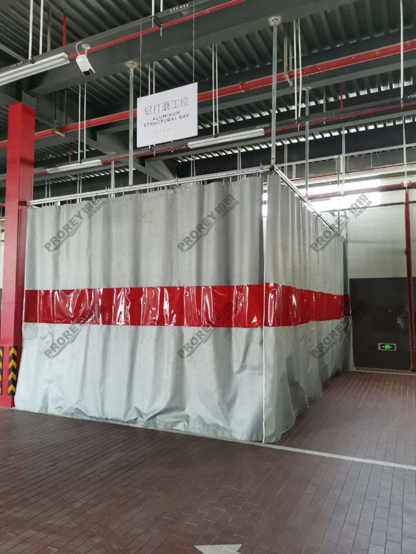 江西特斯拉4S店-赣州华宏泰特斯拉铝打磨工位