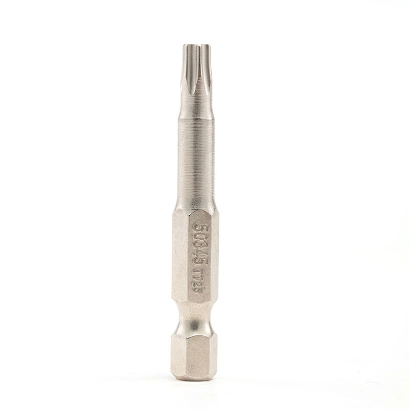 世达 59344 5件套6.3mm系列50mm长中孔花形旋具头TT20