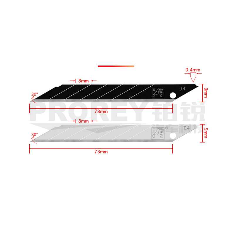 啄木鸟 FD-14 9mm(10片/盒 20盒 箱) 美工刀片