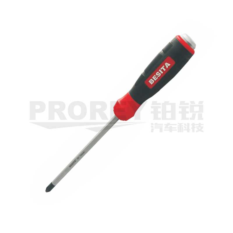 百思泰 32702 豪华型S2穿心一字螺丝批 6*150MM