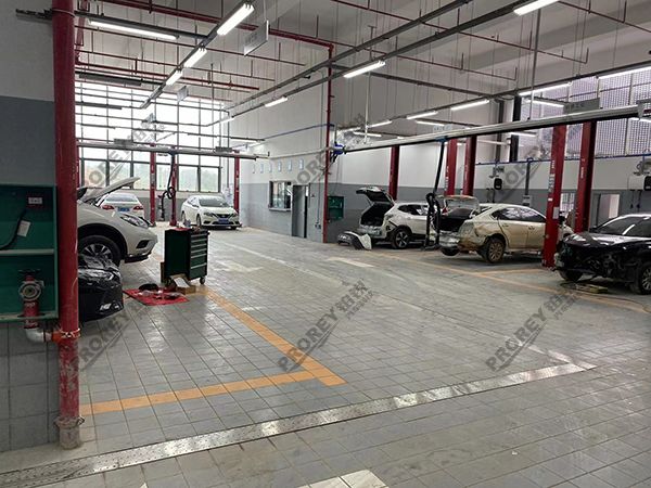广西东风日产4S店-南宁利隆汽车销售服务有限公司-养护车间2