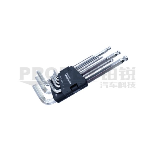 飞鹰 1912602 加长六角扳手组 9件 六角 1.5~10mm