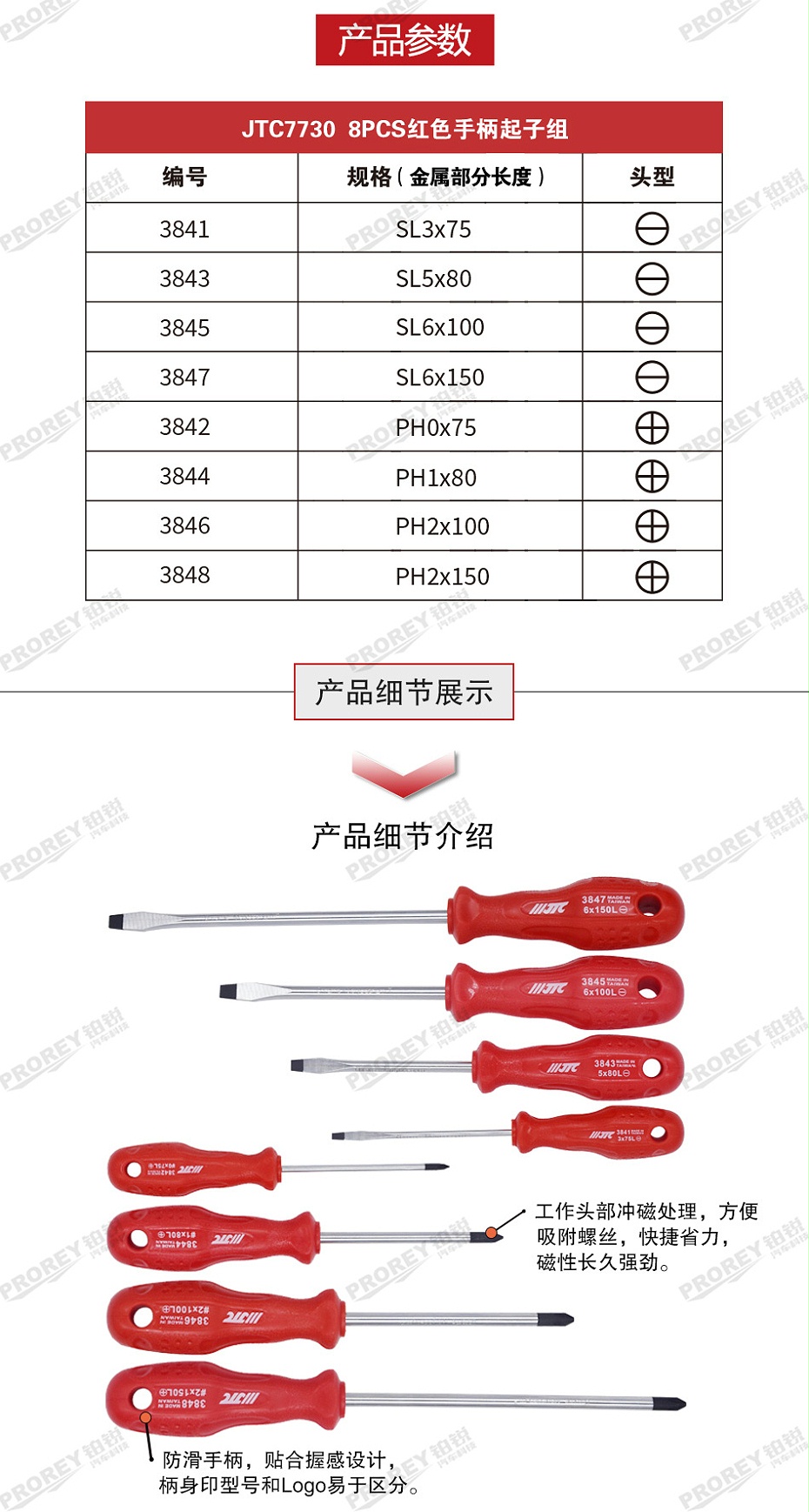 GW-130040825-JTC-7730-8PCS 红柄起子组-2