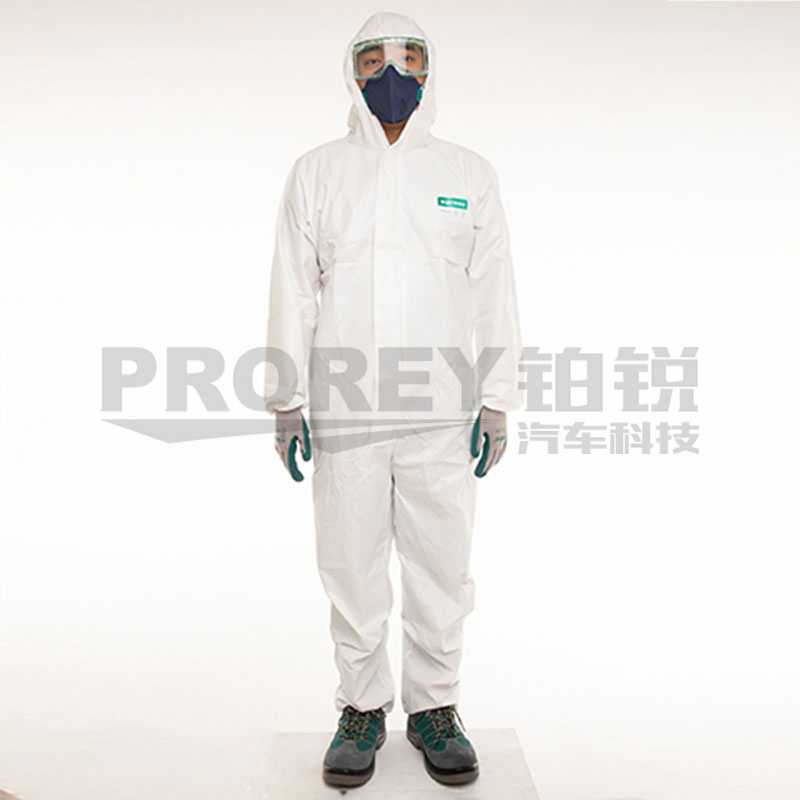 GW-130051690-世达 BF0107 透气膜防尘防静电防化服S-2