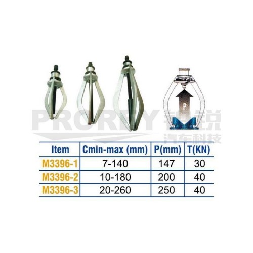 TJG M3396-1 轴用拔卸器(7-140mm)