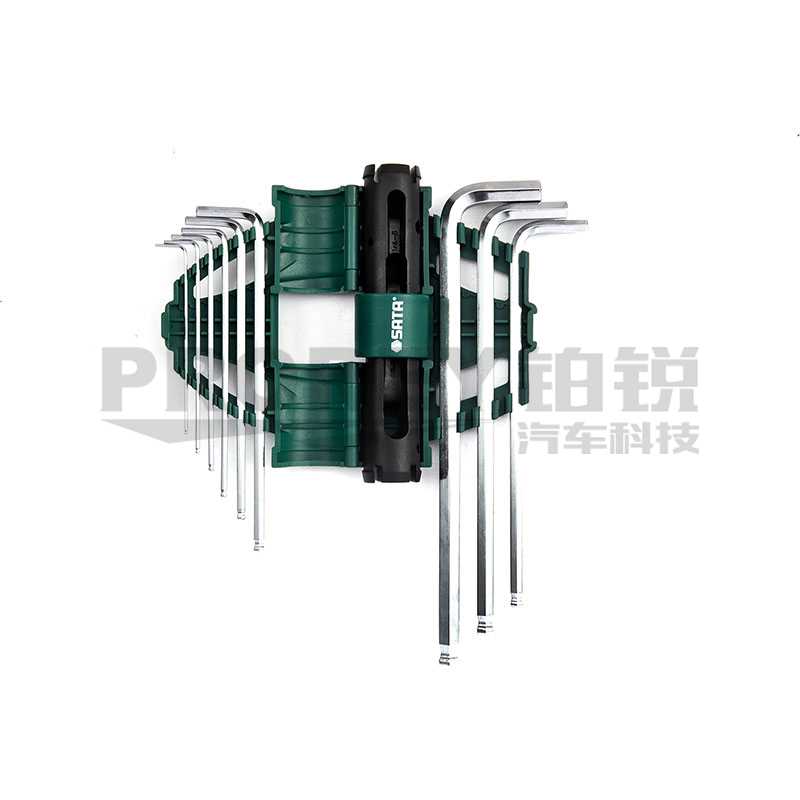 GW-130050481-世达 09124 9件增力型加长球头内六角扳手组套-2
